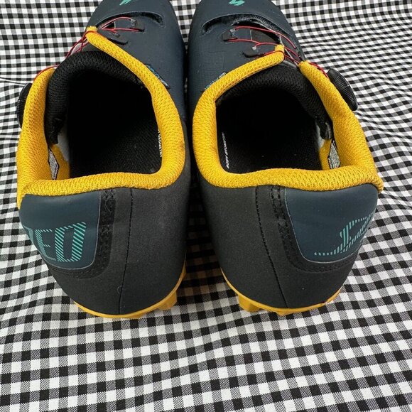 Specialized Recon 2.0 Cycling Cycle Boa Shoe Navy Blue Yellow Men\'s 11.75 main image 5